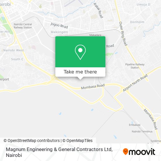 Magnum Engineering & General Contractors Ltd map