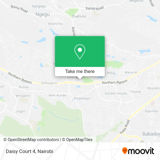 Daisy Court 4 map