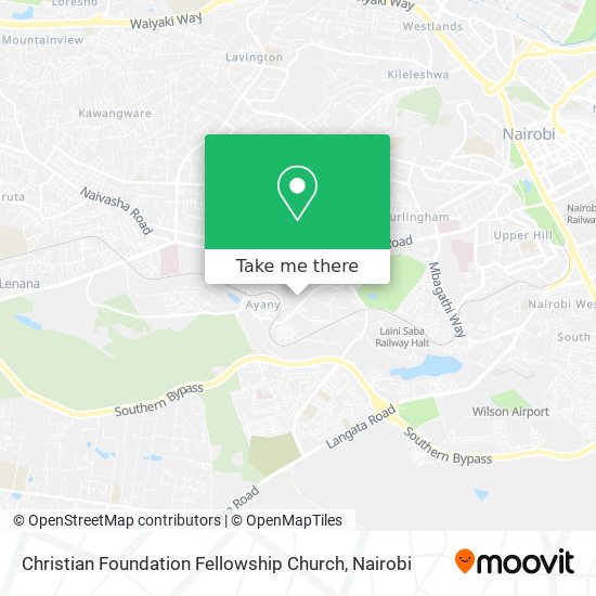 Christian Foundation Fellowship Church map