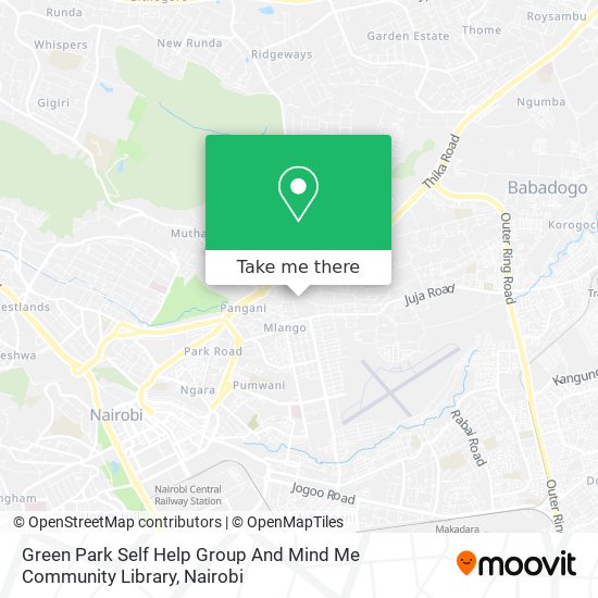 Green Park Self Help Group And Mind Me Community Library map