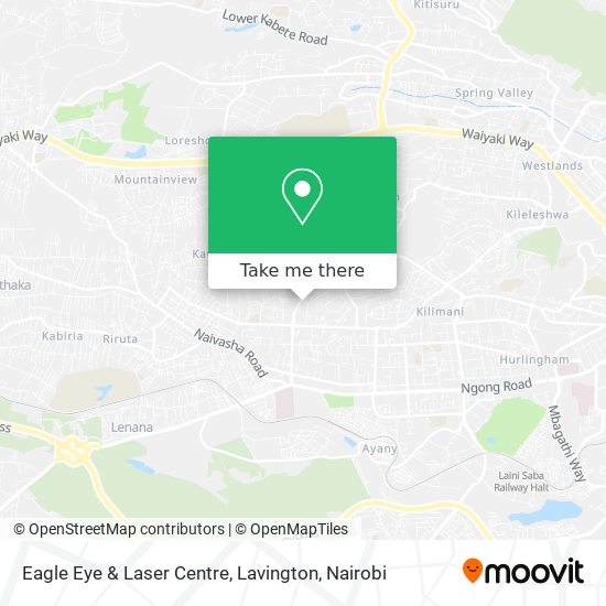 Eagle Eye & Laser Centre, Lavington map
