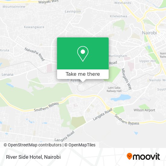 River Side Hotel map