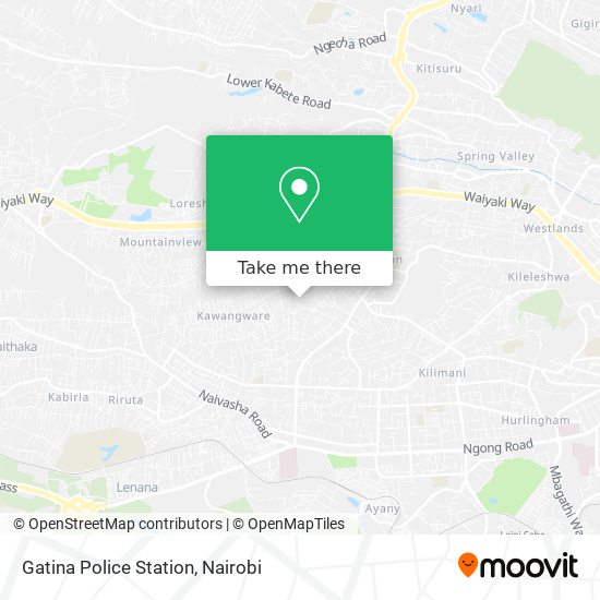 Gatina Police Station map