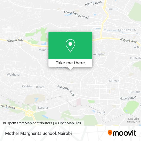 Mother Margherita School map