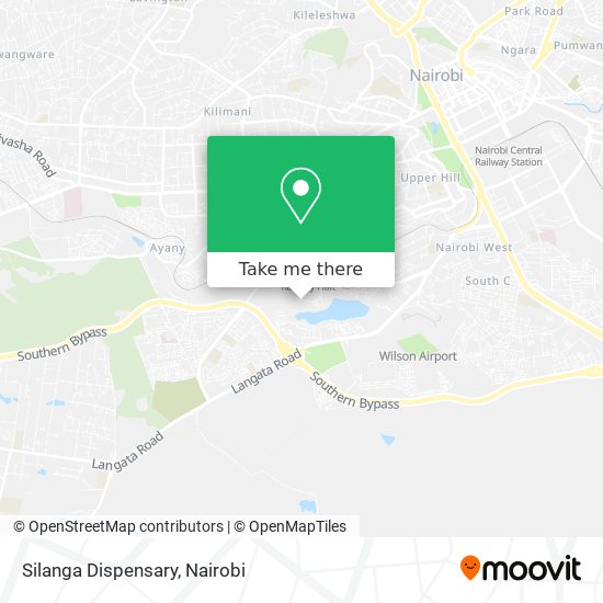 Silanga Dispensary map