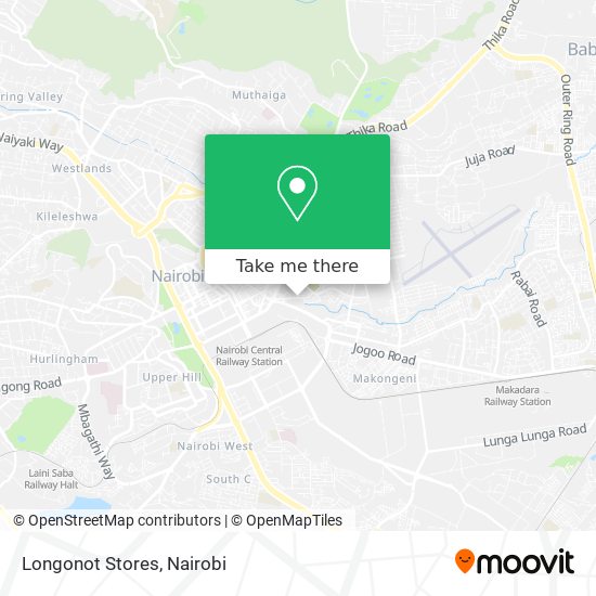 Longonot Stores map