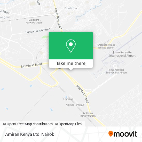 Amiran Kenya Ltd map