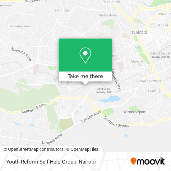 Youth Reform Self Help Group map