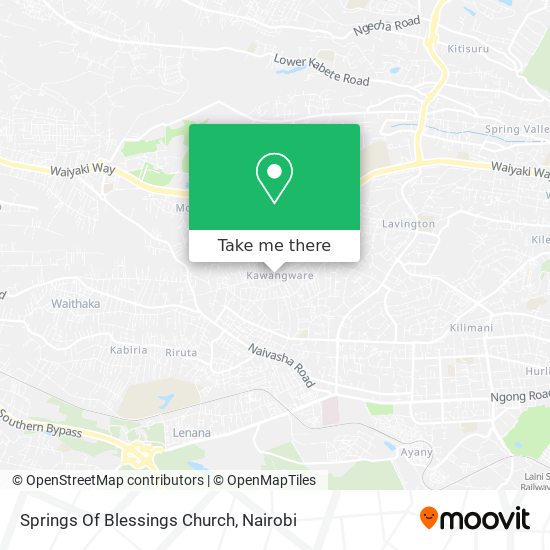 Springs Of Blessings Church map