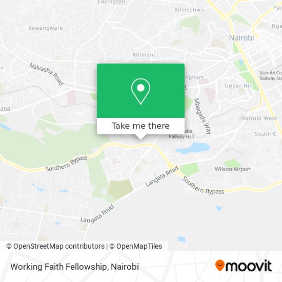 Working Faith Fellowship map