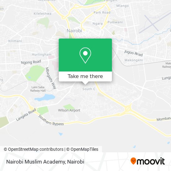 Nairobi Muslim Academy map