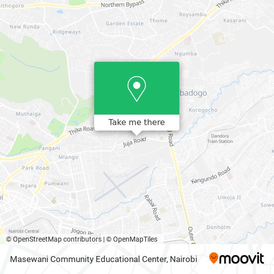Masewani Community Educational Center map