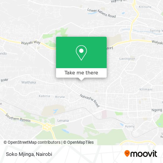 Soko Mjinga map
