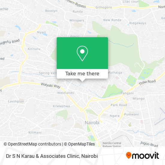 Dr S N Karau & Associates Clinic map