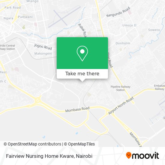 Fairview Nursing Home Kware map