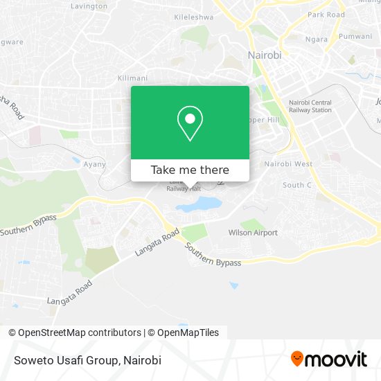 Soweto Usafi Group map