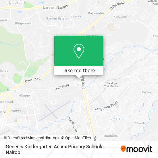 Genesis Kindergarten Annex Primary Schools map