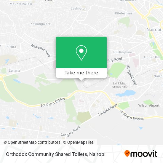 Orthodox Community Shared Toilets map