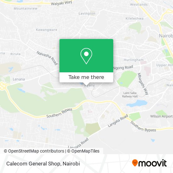 Calecom General Shop map