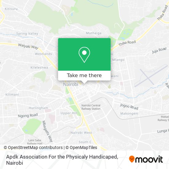 Apdk Association For the Physicaly Handicaped map