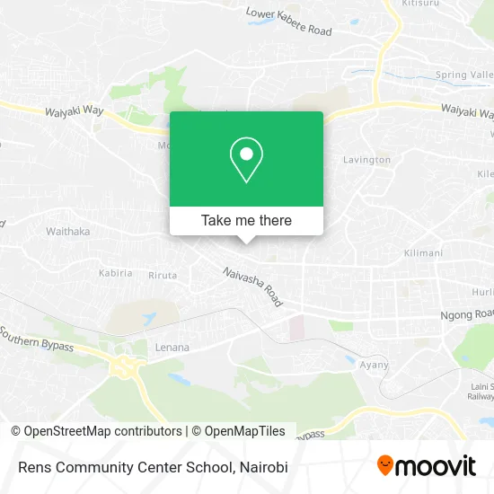 Rens Community Center School map