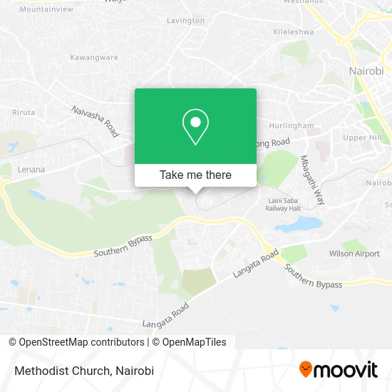 Methodist Church map