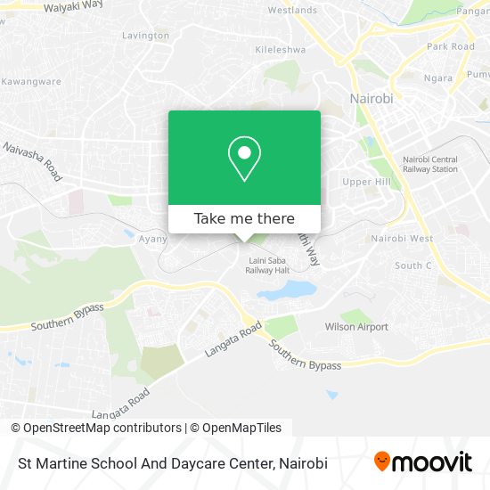 St Martine School And Daycare Center map