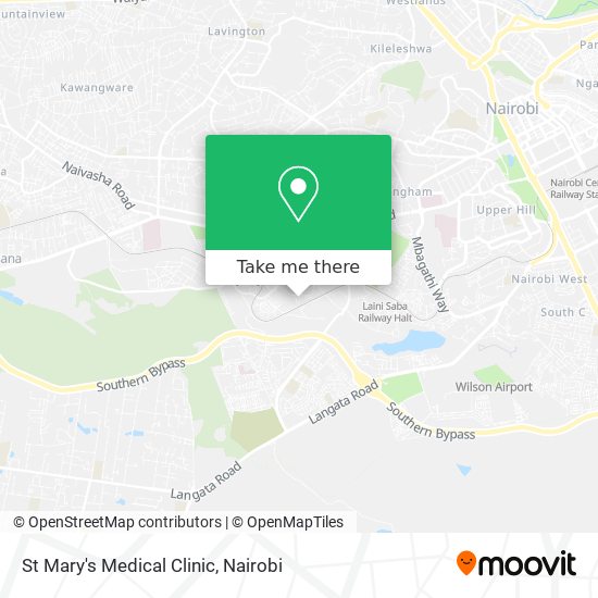 St Mary's Medical Clinic map