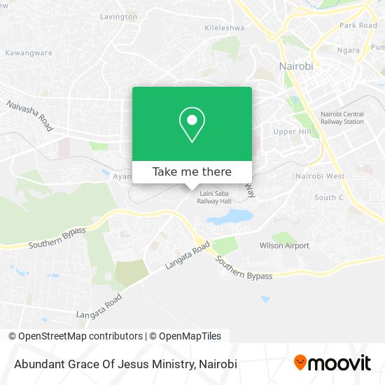 Abundant Grace Of Jesus Ministry map
