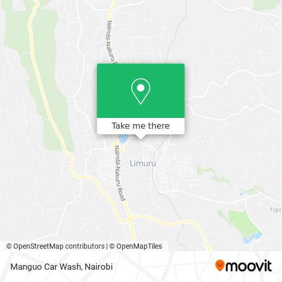 Manguo Car Wash map