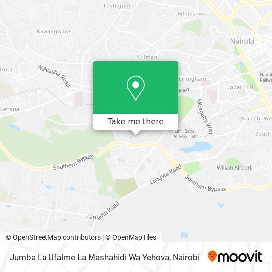 Jumba La Ufalme La Mashahidi Wa Yehova map