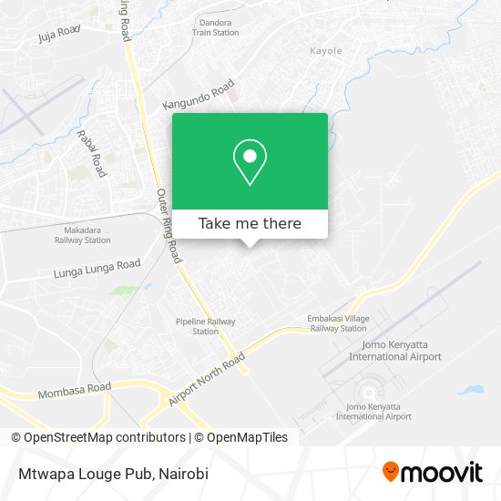 Mtwapa Louge Pub map