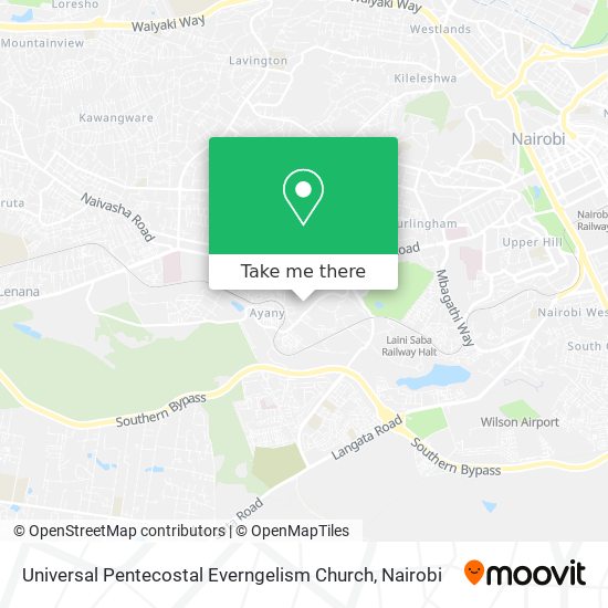 Universal Pentecostal Everngelism Church map