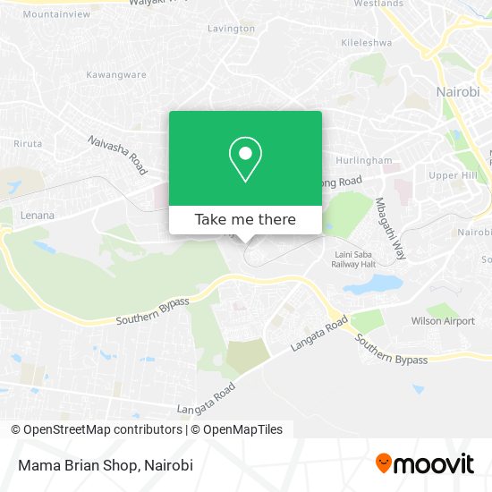 Mama Brian Shop map