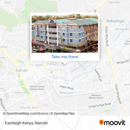 Eastleigh Kenya map