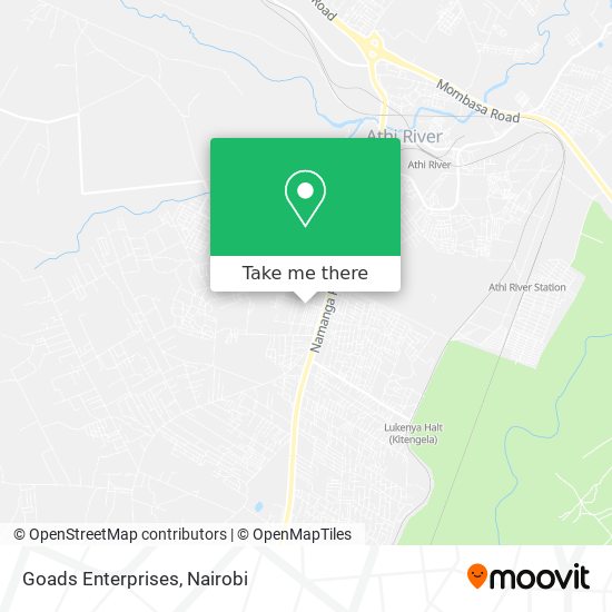 Goads Enterprises map