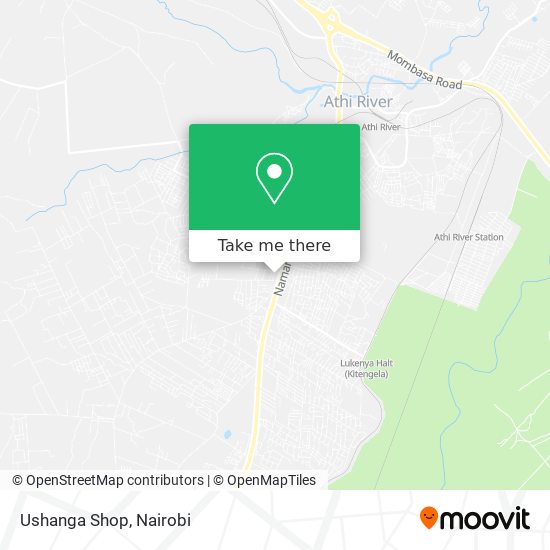 Ushanga Shop map