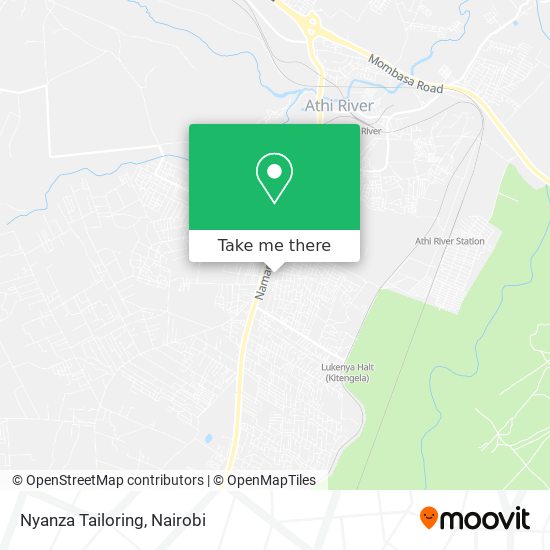 Nyanza Tailoring map