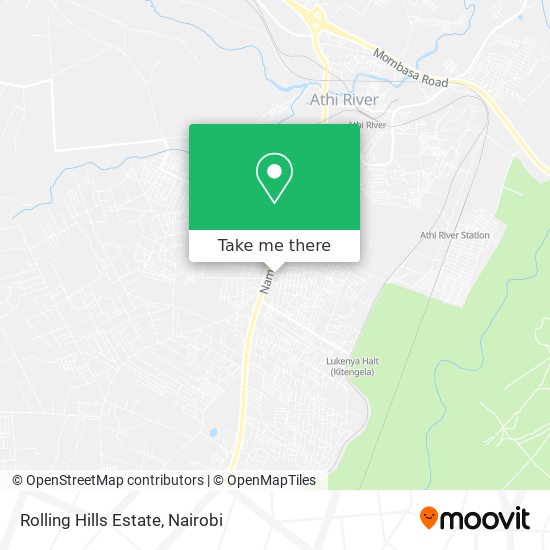 Rolling Hills Estate map