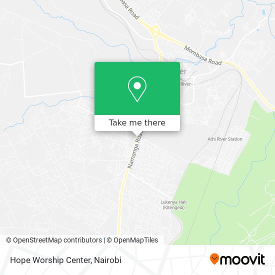 Hope Worship Center map
