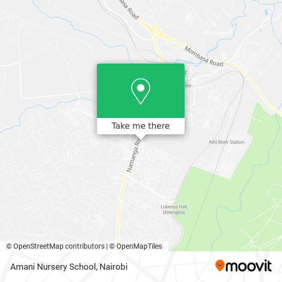 Amani Nursery School map