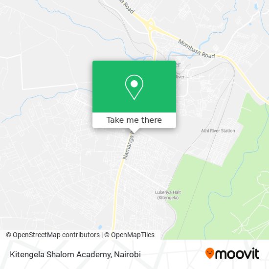Kitengela Shalom Academy map