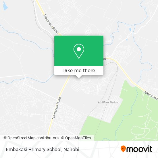 Embakasi Primary School map