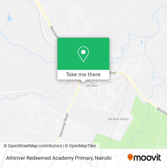 Athiriver Redeemed Academy Primary map