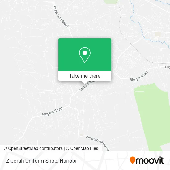 Ziporah Uniform Shop map