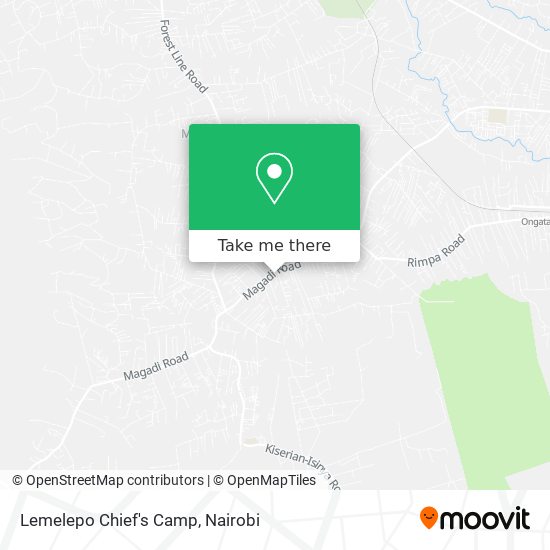 Lemelepo Chief's Camp map