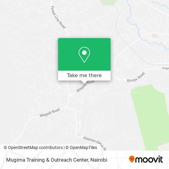 Mugima Training & Outreach Center map