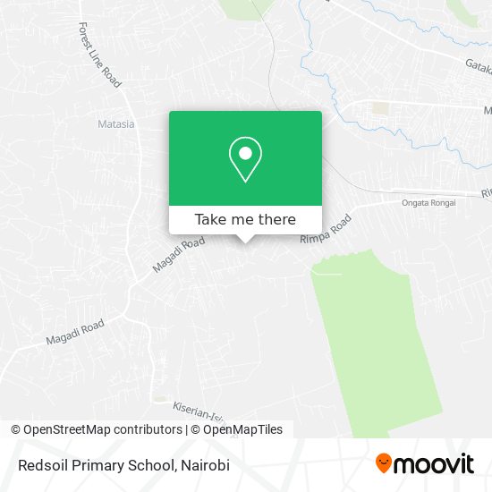Redsoil Primary School map