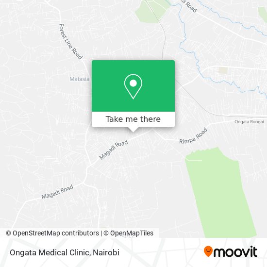 Ongata Medical Clinic map