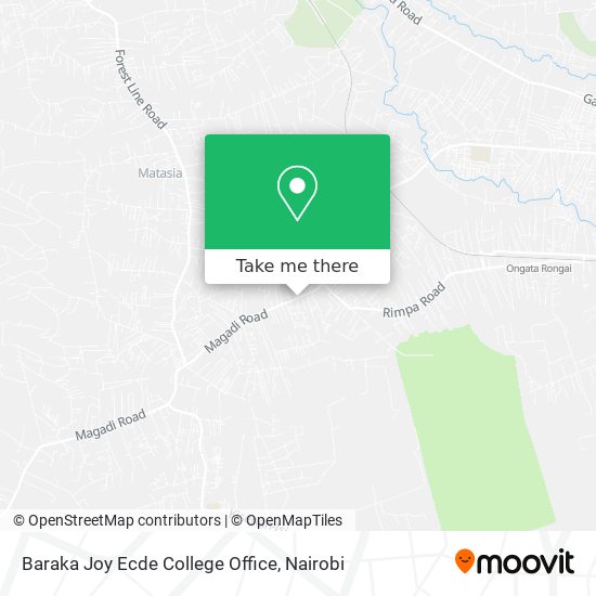 Baraka Joy Ecde College Office map